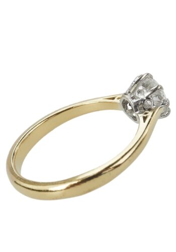 Ca. 1970 - One Carat Brilliant Engagement ring - Image 5