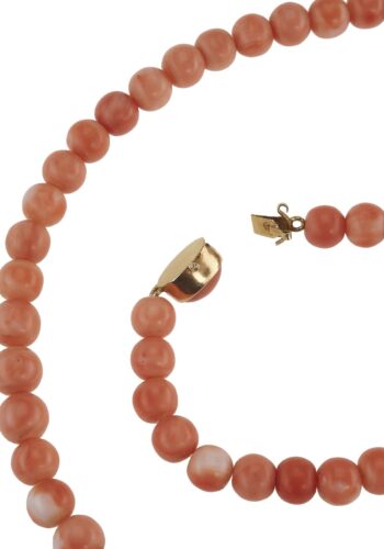 Ca. 1900 - Antique Coral Necklace, Italy - Image 4