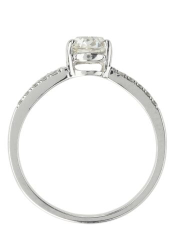 Ca. 1970 - Vintage Engagement ring, incl. Gemstones appraisal! - Image 6