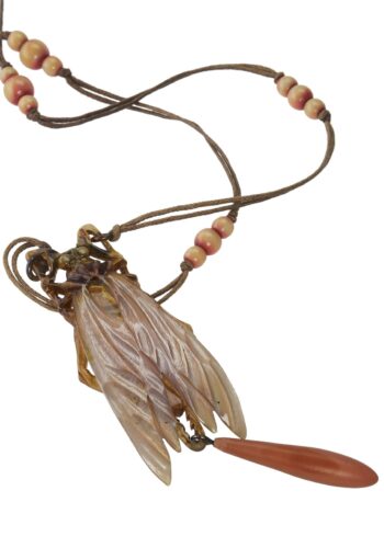 Ca. 1900 - Horn Necklace of Art nouveau Paris France - Image 3