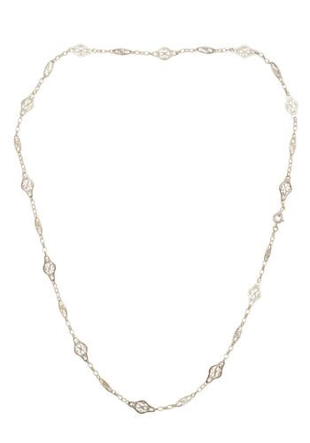 Ca. 1890 - Longguard Gold Chain, Art Nouveau - Image 3