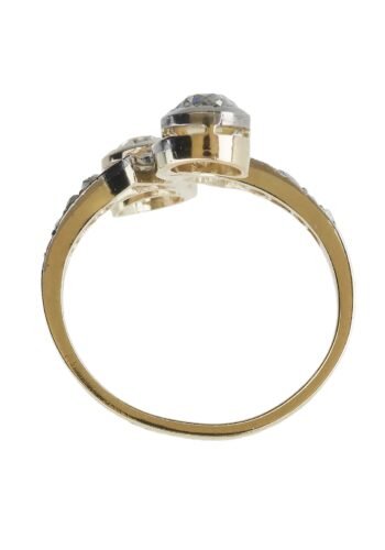 Ca. 1900 - You+Me Ring from Austria, Jewelry appraisal! - Image 4