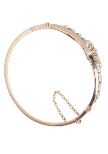 Ca. 1870 - French Diamonds Bangle from Napoléon III. Era - Image 4