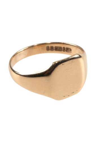 Ca. 1981 – Vintage men´s ring/ signet ring, England - Image 4