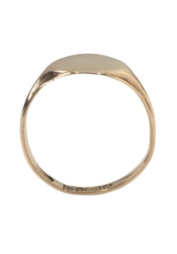 Dated 1898 - Victorian gold signet ring - Image 4