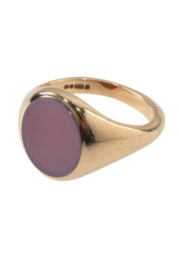 Dated 1968 - Signet ring in gold - Image 3