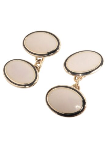 Ca. 1970 - Cufflinks with enamel - Image 4