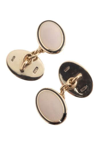 Ca. 1970 - Cufflinks with enamel - Image 3
