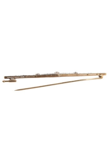 Ca. 1920 - Art Déco diamond brooch - Image 3