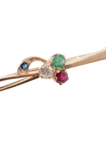 Ca. 1900 - Russian Art Nouveau brooch - Image 4