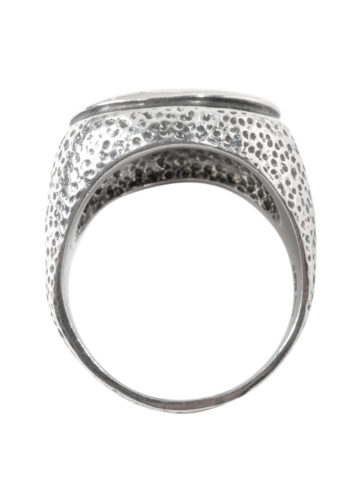 Ca. 1960 – Silver ring for men - Image 4