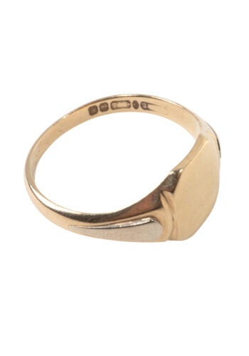 Dated 1950 - Vintage signet ring - Image 3