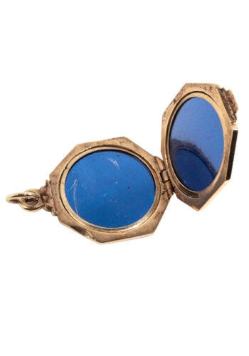 Ca. 1920 – Art Déco gold locket - Image 3