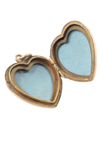 Ca. 1910 - Hand-engraved gold locket - Image 3