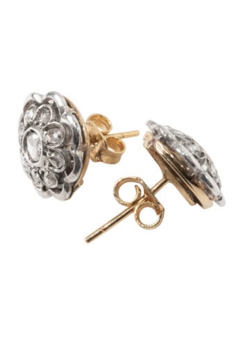 Ca. 1950 - Vintage stud earrings - Image 3