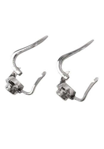 Ca. 1900 - Italian Art Nouveau earrings - Image 4