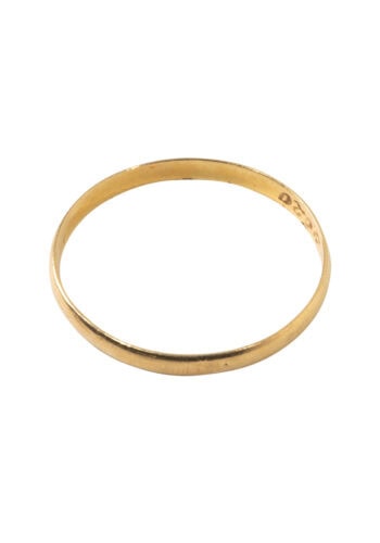 Vintage wedding ring – Italian wedding ring - Image 3