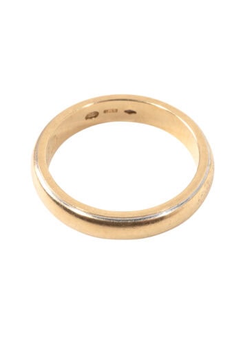 Vintage wedding ring – Italian wedding ring - Image 3