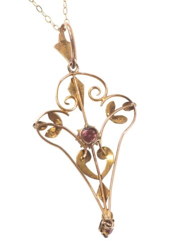Ca. 1910 - Edwardian pendant - Image 5