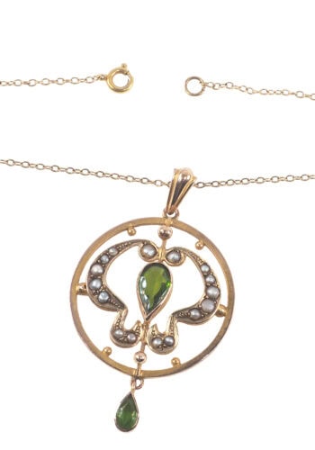 Ca. 1910 - Edwardian pendant - Image 5