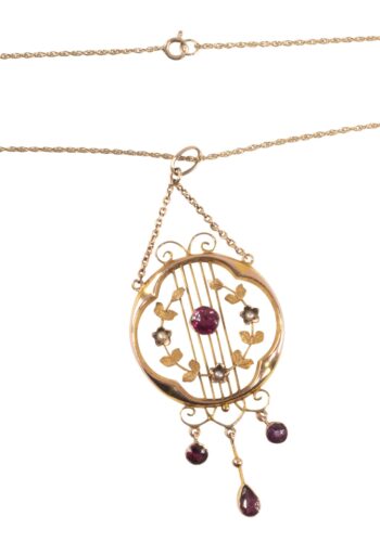 Ca. 1910 - Edwardian pendant - Image 4