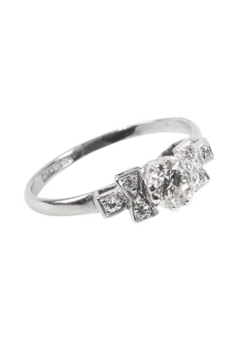 Ca. 1970 – Vintage engagement ring - Image 3