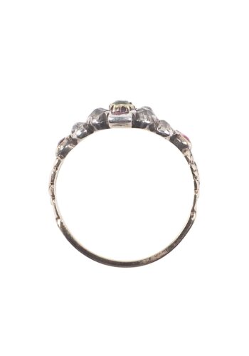 Ca. 1790 – Georgian diamond ring - Image 5