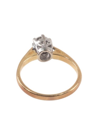 Dated 1989 – Vintage diamond solitaire ring - Image 4