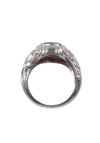 Ca. 1900 - Signet ring with carnelian - Image 4