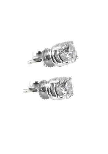 Ca. 1980 – Vintage diamond ear studs - Image 5