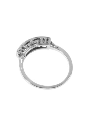 Ca. 1950 – 5 stone diamond ring - Image 4