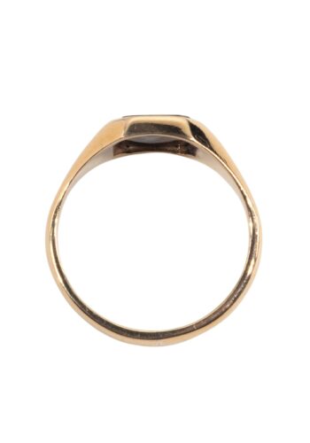 Dated 1989 – Signet ring with onyx - Image 4