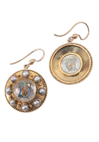 Ca. 1880 – Essex chrystal earrings - Image 3