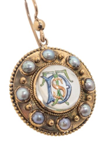 Ca. 1880 – Essex chrystal earrings - Image 5