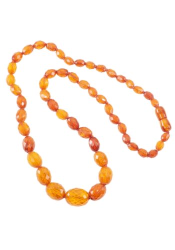 Ca. 1840 – Antique amber necklace - Image 4