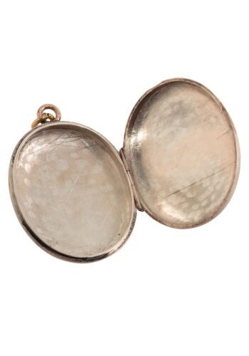 Ca. 1900 - Locket with hand engraving - Image 3