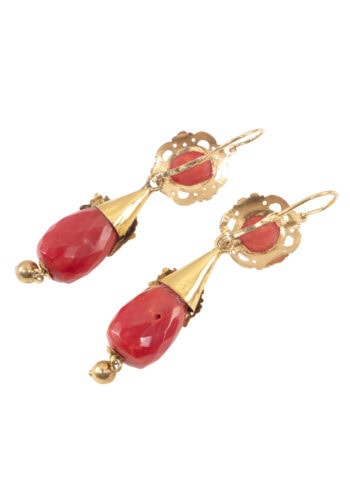 Ca. 1870 - Historicism earrings - Image 3