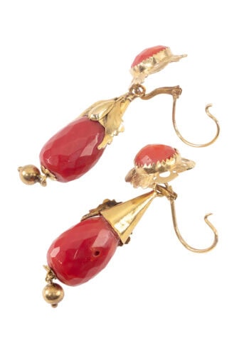 Ca. 1870 - Historicism earrings - Image 4