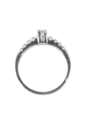 Ca. 1980 – Vintage engagement ring with diamonds - Image 5