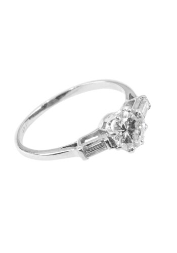 Ca. 1980 – Vintage engagement ring - Image 3