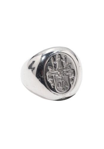 Ca. 1950 - Men's ring/seal ring with coat of arms - Image 3