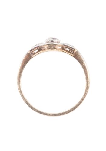 Ca. 1910 – Belle Époque ring with diamonds - Image 5