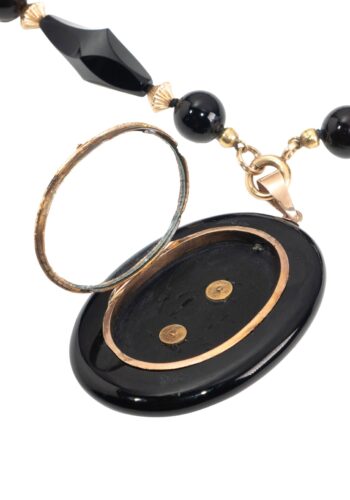 Ca. 1870 – Locket with chain - Image 6