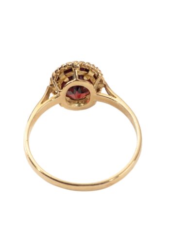 Ca. 1900 - French garnet ring - Image 4