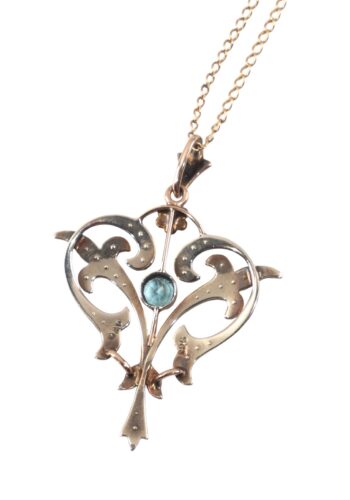 Ca. 1910 - Edwardian pendant - Image 4