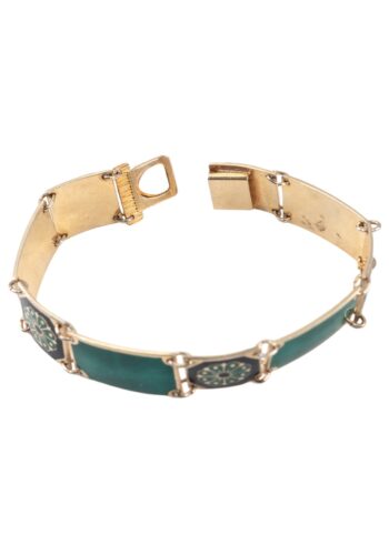 Ca. 1940 - Norwegian enamel bracelet - Image 4