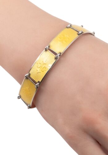 Ca. 1940 - Norwegian enamel bracelet - Image 3