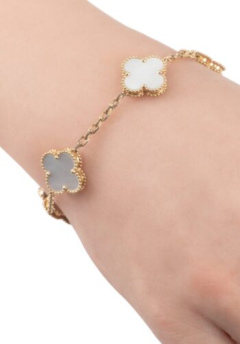 Van Cleef & Arpels – Vintage gold bracelet "Alhambra" - Image 3