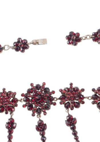Ca. 1870 - Garnet necklace - Image 3