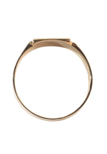 Dated 1945 – Art déco men's ring - Image 4